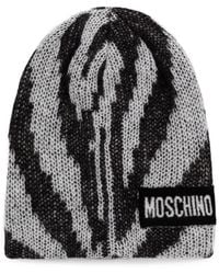 Moschino - Beanie Mit Logo-Patch - Lyst