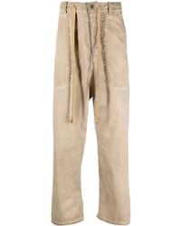 Uma Wang - Pantalon Sarouel À Effet Usé - Lyst