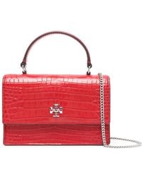 Tory Burch - Mini Kira Embossed Handbag - Lyst