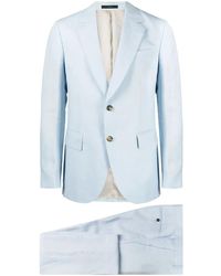 Paul Smith - Single-Breasted Linen Suit - Lyst