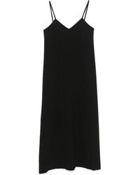 Societe Anonyme - Robe Mi-Longue À Détail De Patch - Lyst