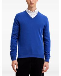 Benetton - V-Neck Sweater - Lyst