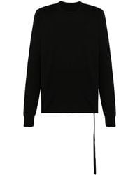 Rick Owens - Organic Cotton Crewneck Sweatshirt - Lyst