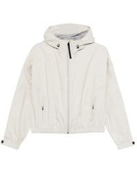 ALPHATAURI - Hooded Zip-Up Rain Jacket - Lyst