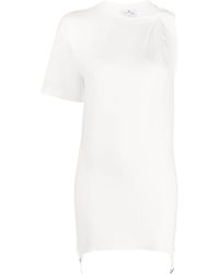 Courreges - Asymmetric Mini Dress - Lyst