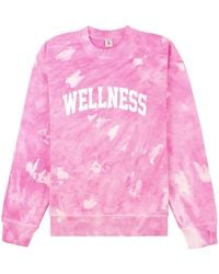 Sporty & Rich - Wellness Tie-Dye Sweatshirt - Lyst