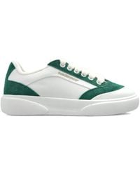 CASABLANCA - Suede Leather Panelled Sneakers - Lyst