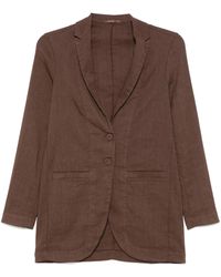 Transit - Blazer Met Enkele Rij Knopen - Lyst