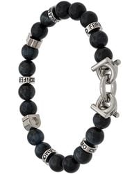 Ferragamo - Semi-Precious Stone And Gancini Bracelet - Lyst