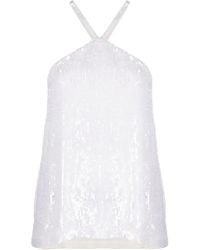 P.A.R.O.S.H. - Sequinned Top - Lyst