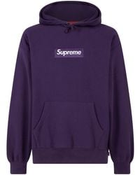 Supreme - Box Logo "Fw 23" Cotton Hoodie - Lyst