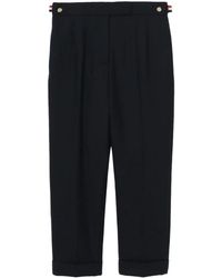 Thom Browne - Super 120's Wool Twill Slim-Fit Trousers - Lyst