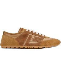 Balmain - Suede Racer 45 Sneakers - Lyst