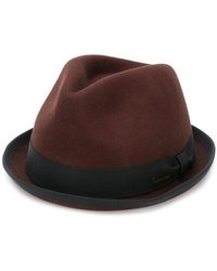DSquared² Sombrero fedora - Marrón