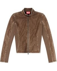 DIESEL - Biker Jacket - Lyst