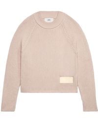 Ami Paris - Logo-Patch Sweater - Lyst