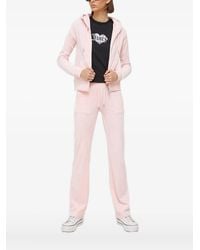Juicy Couture - Embroidered-Logo Hoodie - Lyst