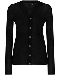 DSquared² - Cárdigan Con Cuello En V - Lyst