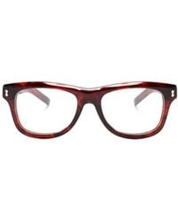 Gucci - Oval-Frame Glasses - Lyst