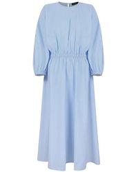 Fabiana Filippi - Monili-Chain Elasticated-Waist Midi Dress - Lyst