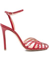 The Seller - Ankle-Strap Stiletto Sandals - Lyst