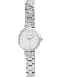 Trussardi - Crystal-Embellished 30Mm Watch - Lyst