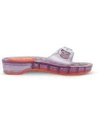 Melissa - X Scholl Pescura Buckle-Fastening Sandals - Lyst