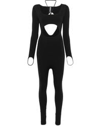 ANDREADAMO - Mono largo de tejido jersey - Lyst