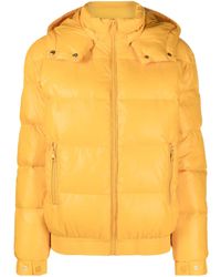 Twinset - Logo-Plaque Hooded Puffer Jacket - Lyst