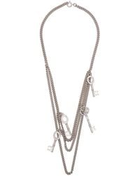C2H4 - Key Layered Necklace - Lyst