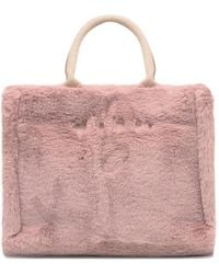 Marni - Faux-Fur Tote Bag - Lyst