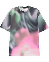 JNBY - T-Shirt À Fleurs - Lyst