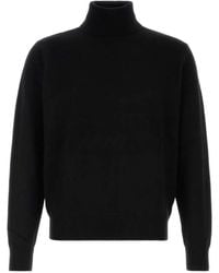 Entire studios - Roll-Neck Knitted Sweater - Lyst