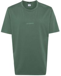 C.P. Company - | T-shirt con logo | male | VERDE | XL - Lyst