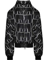 RRR123 - Abstract-Pattern Print Jacket - Lyst