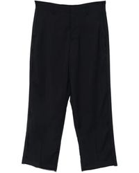 Costumein - Frayed-Edge Wide-Leg Trousers - Lyst