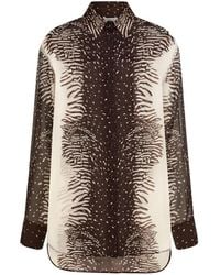 Ferragamo - Button Shirt - Lyst