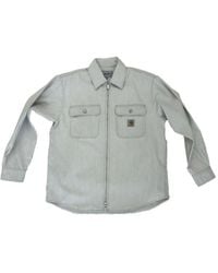 Carhartt - Striped Zip-Up Shirt - Lyst