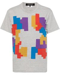 Comme des Garçons - Graphic-print Cotton T-shirt - Lyst