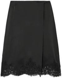 Stella McCartney - Minijupe Iconic Bordée De Dentelle - Lyst