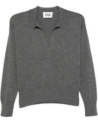 Alpha Studio - V-Neck Collar Top - Lyst