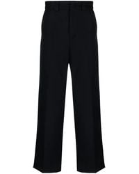 PT Torino - Virgin Wool Straight-Leg Trousers - Lyst