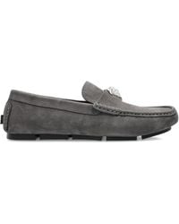 Versace - Mocasines con aplique La Medusa - Lyst