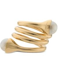 Jimmy Choo - Drop Pearl Ring - Lyst