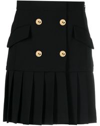 Moschino - A-line Pleated Miniskirt - Lyst