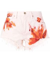 Alanui - Desert Island Denim Shorts - Lyst