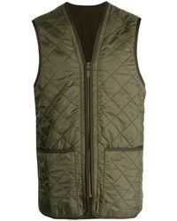Barbour - Reversible Diamond-Quilted Waistcoat - Lyst