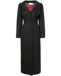 Sara Battaglia Tailored Shirt Dress - Zwart