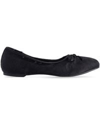 Balenciaga - Leopold Bow-detail Ballerina Shoes - Lyst