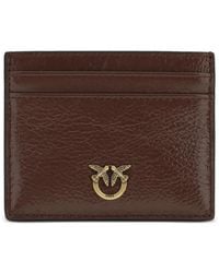 Pinko - Kartenetui Mit Logo-Schild - Lyst